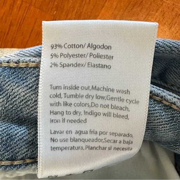 RISEN Los Angeles Women’s High Waisted, Cuffed Baggy Jeans, size 2XL (18) - Picture 7 of 10